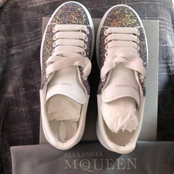 Alexander McQueen Shoes - Authentic! Alexander McQueen Glitter Sneakers